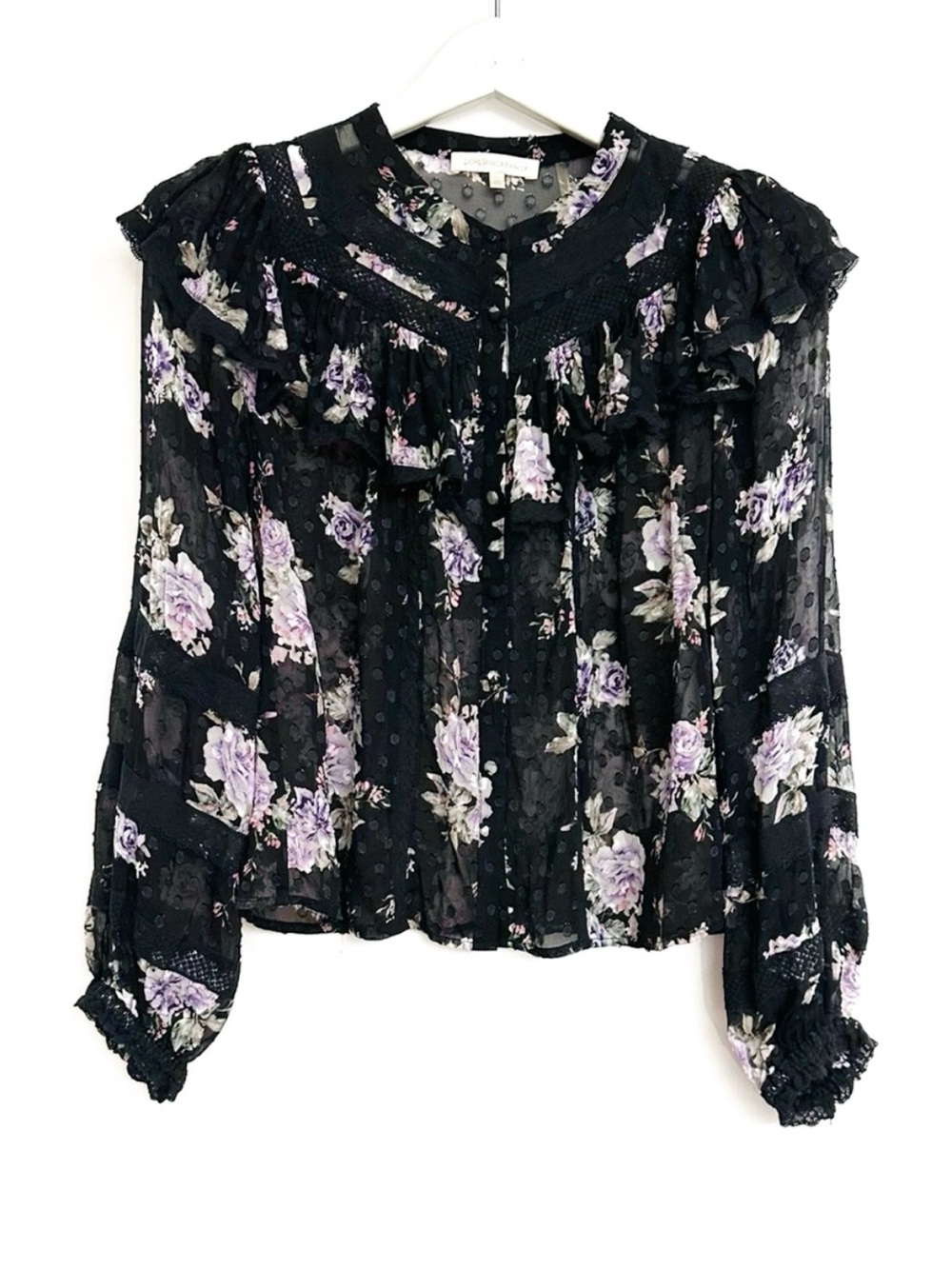 LoveShackFancy SILK Blouse